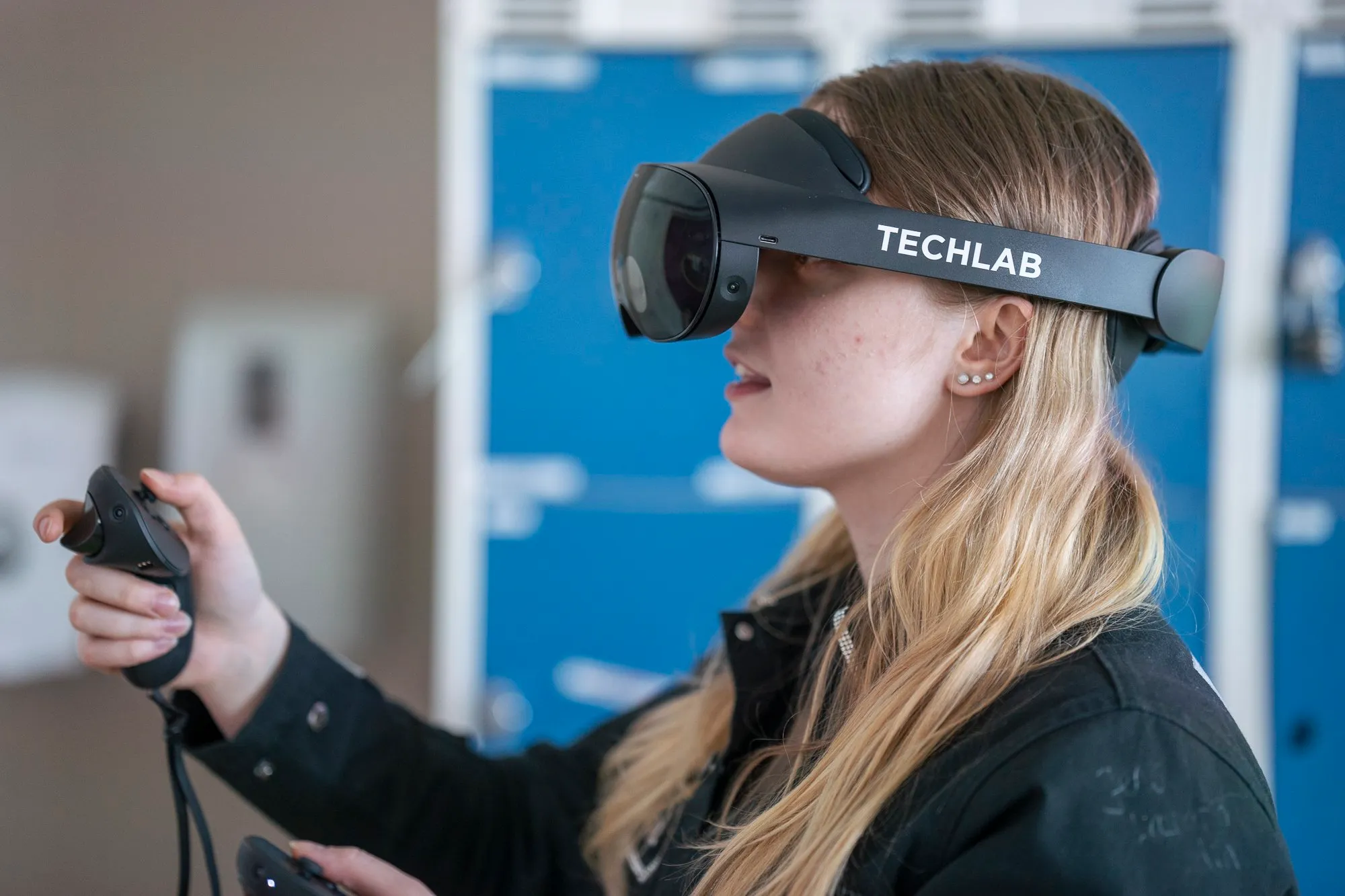 Hvordan kan man terpe på arbeidsinstruks med VR? Med en løsning levert av PaleBlue.Foto TECHLAB, Kay Tomas F. Bertheussen