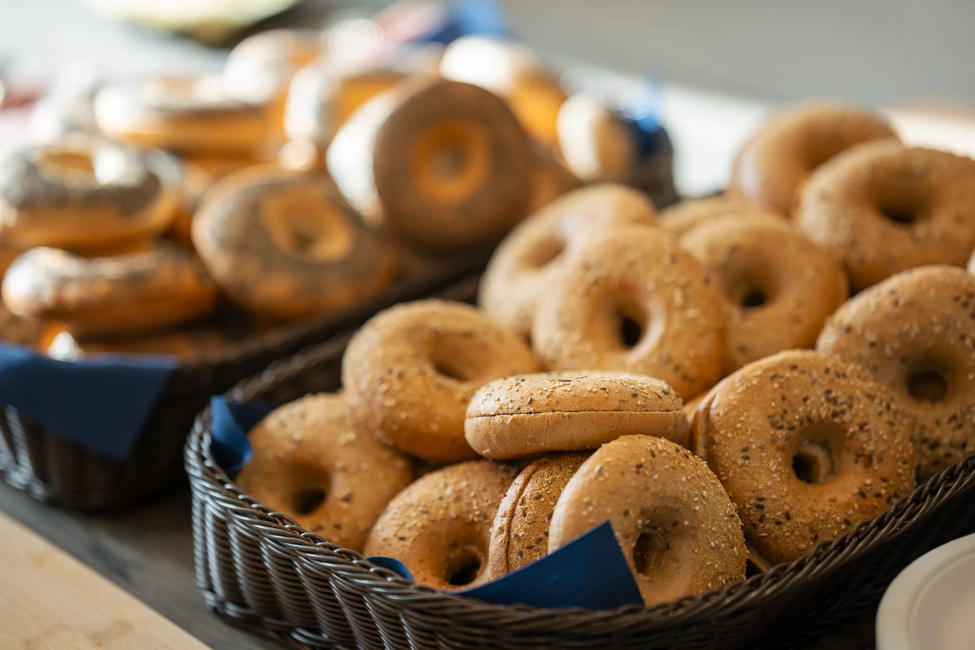 🤤 mmmm, bagels…📷 Kay Tomas F. Bertheussen, TECHLAB