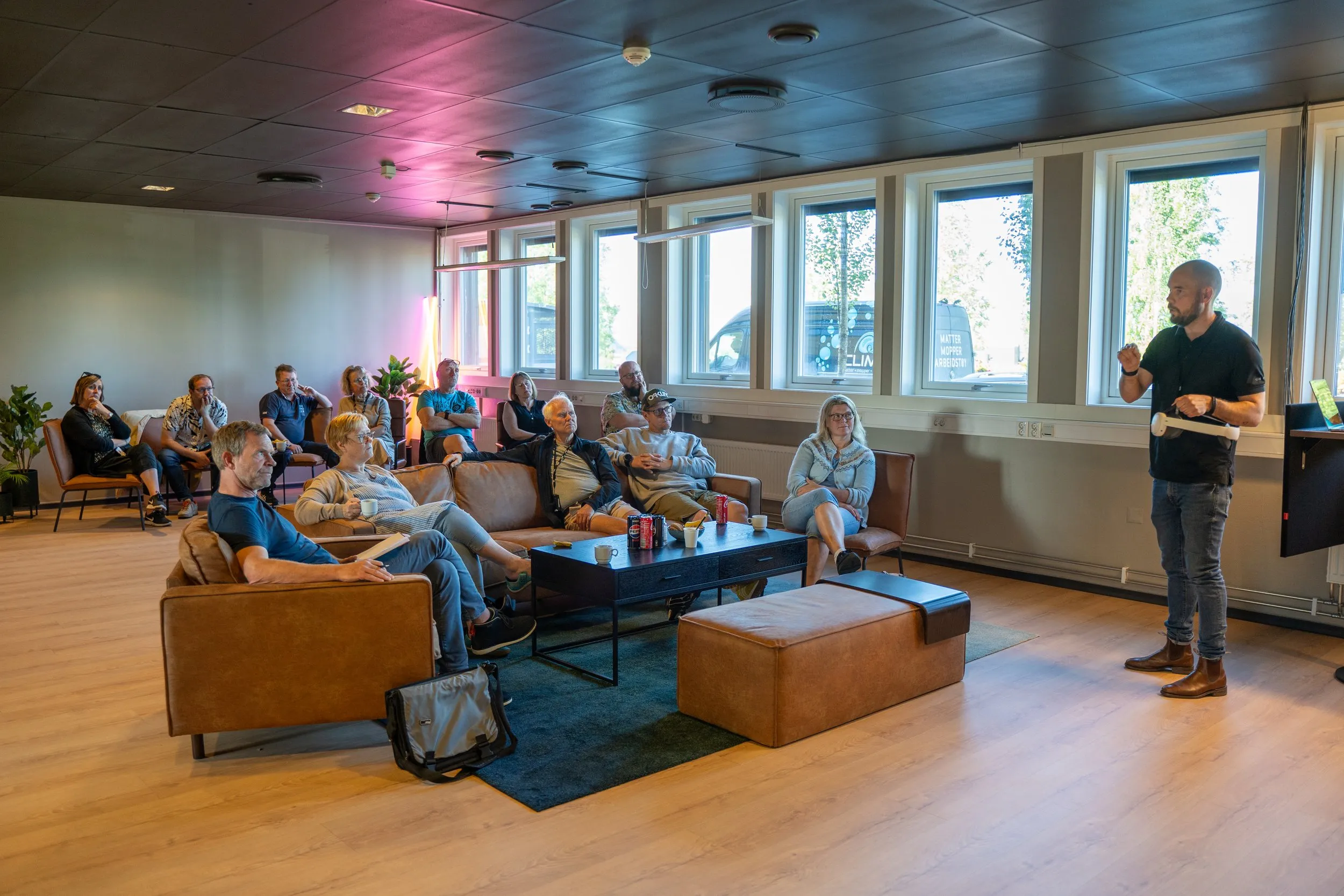 Spennende folk og tema.📷 Benjamin Bøen, MIP AS.