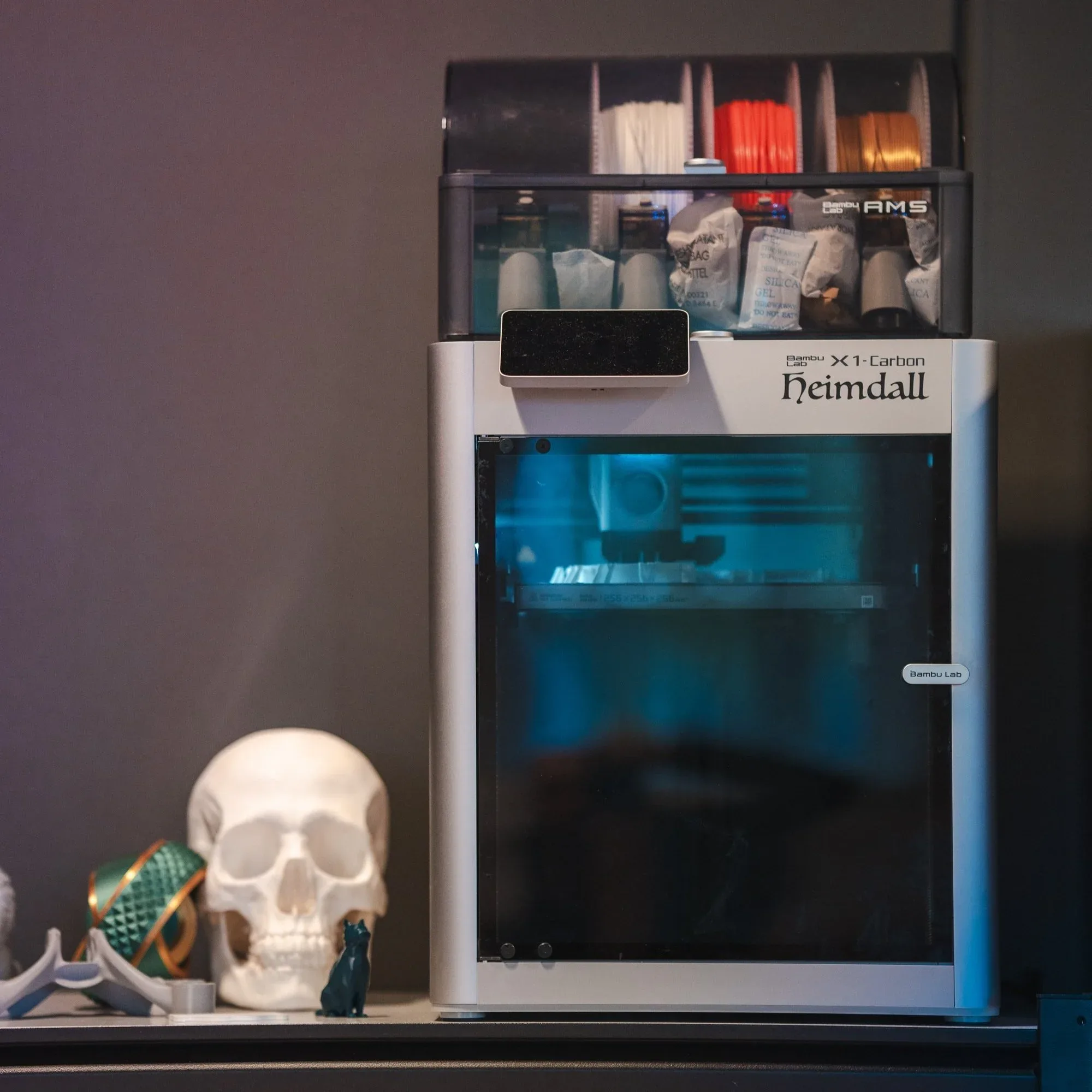 Bambu Labs X1 Carbon med AMS - Heimdall — TECHLAB